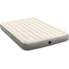 Standard Single-High Air Mattress: Fiber-Tech - Queen Size - 10in Bed Height - 600lb Weight Capacity - Pump Sold Separately