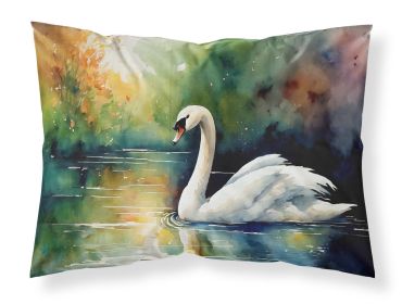 Swan Standard Pillowcase Lightweight Super Soft Easy Care Decorative Artwork Pillowcase, Standard