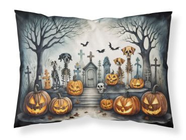 Pet Cemetery Spooky Halloween Standard Pillowcase Lightweight Super Soft Easy Care Decorative Artwork Pillowcase, Standard (Default: Default)